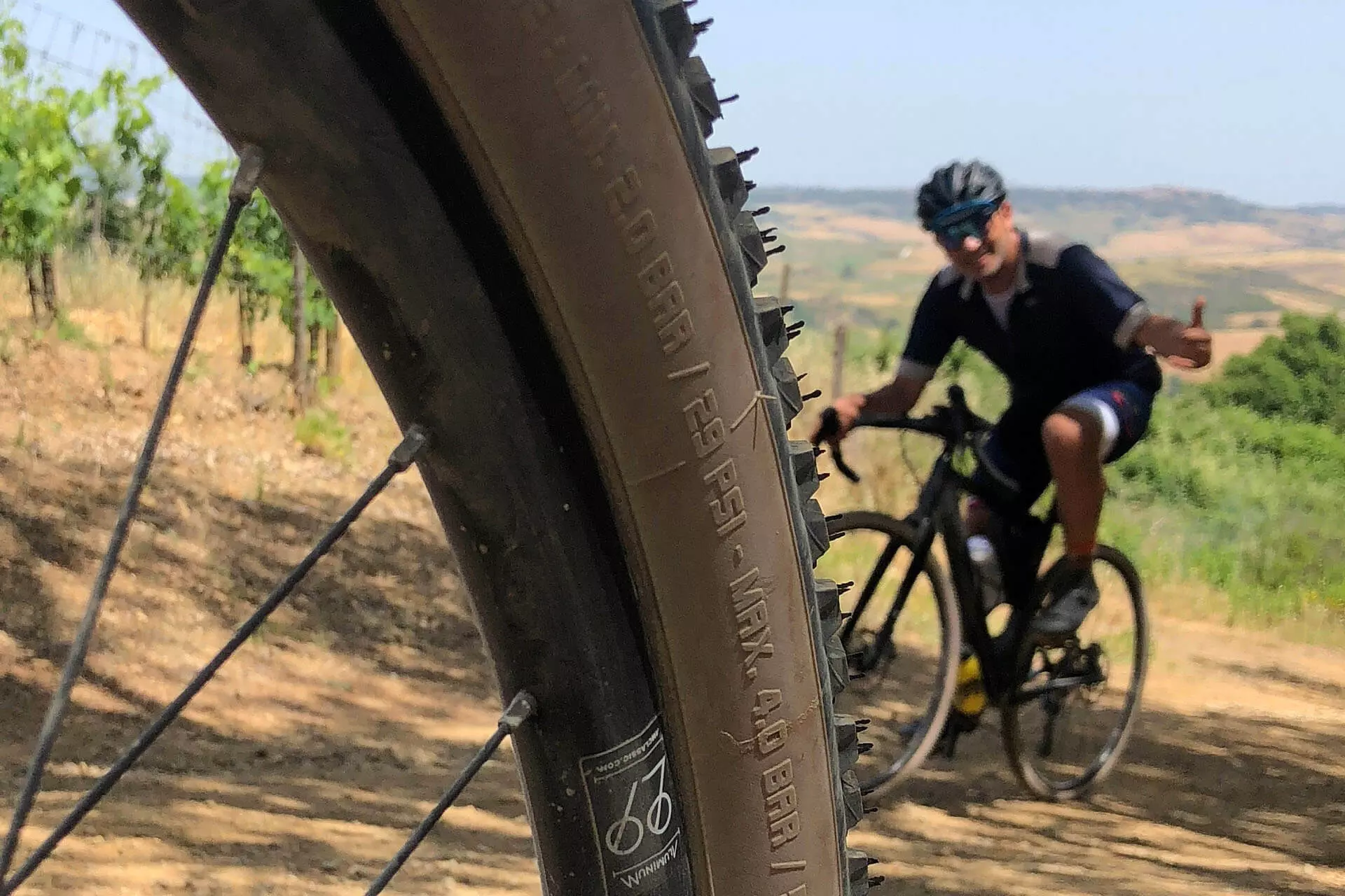 Viaggio in bici L'Eroica in bici gravel